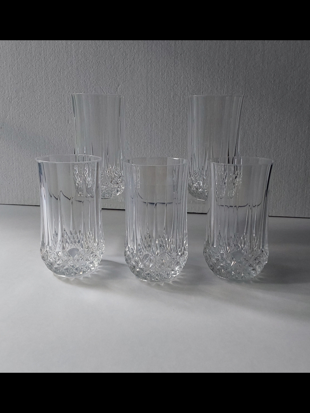 D' Arques Durand Longchamp Crystal Glasses - Set of 5